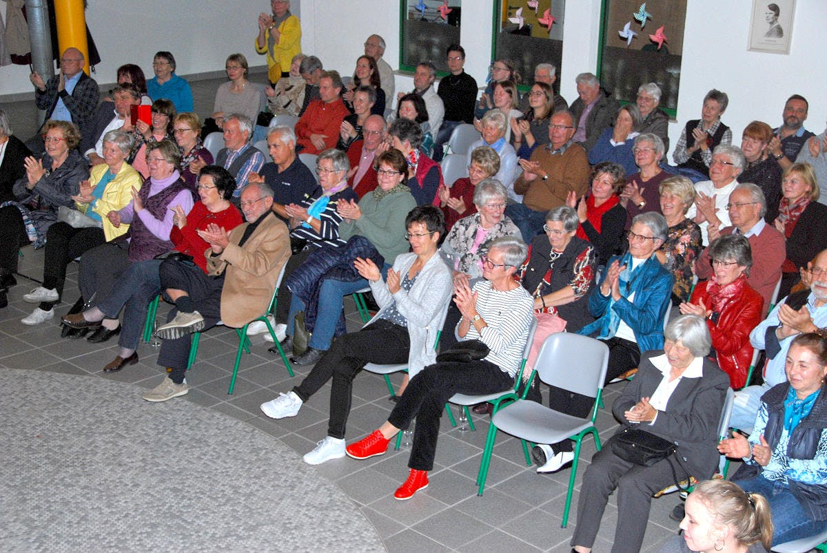 Zuschauer in der Aula (Copyright: Sandra Jostes)